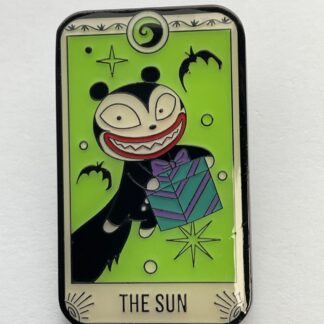 Loungefly Disney Nightmare Before Christmas Tarot Card Scary Teddy Sun Pin G3