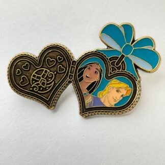 Loungefly Disney Princess Couple Locket Mystery Pin Pocahontas & John Smith H8