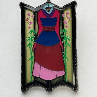 Loungefly Disney Princess Dress Mystery Stained Glass Pin Mulan G9