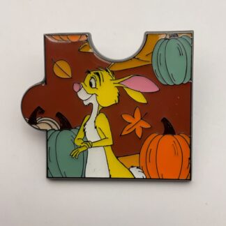 Loungefly Disney Winnie the Pooh Autumn Puzzle Enamel Pin Rabbit H8