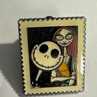 Loungefly Jack and Sally - Stamp Nightmare before Christmas 2021 Disney Pin F8
