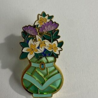 Loungefly Jasmine Princess Flower Vases Mystery Stained Glass 2025 Disney Pin F8