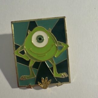 Loungefly Mike Wazowski Stained Glass Pixar Monsters Inc Blind Disney Pin (B9)