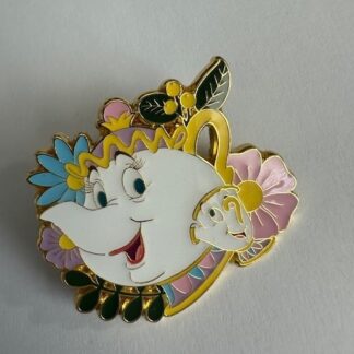 Loungefly - Mrs Potts and Chip - Sidekicks Floral - Mystery 2025 Disney Pin B8