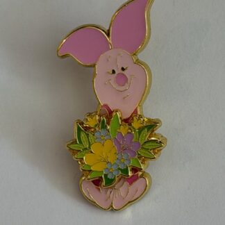 Loungefly Piglet Winnie the Pooh and Friends Floral Glow Under 25 Disney Pin F2