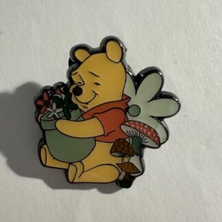 Loungefly - Pooh with Mushrooms and Flowers Disney Pin A3