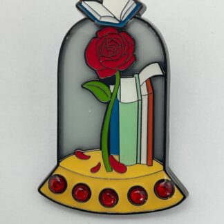 Loungefly Princess Terrarium Mystery Beauty & the Beast Belle Rose Disney Pin H1