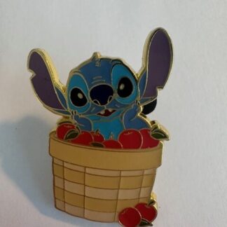 Loungefly Stitch Apple Basket Fall Mystery Lilo & Stitch Disney Pin (C6)