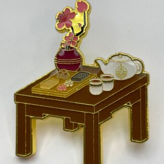 Loungefly Tea Table Mulan  Disney Princess Tea Party 2025 Disney Pin H1