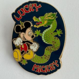 Lucky Mickey - Mickey Mouse with Dragon 2007 Disney Pin E8