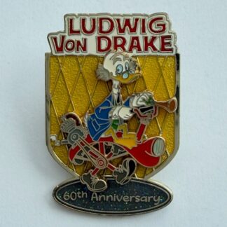 Ludwig Von Drake - Wonderful World of Color 60th Anniversary 2021 Disney Pin H5