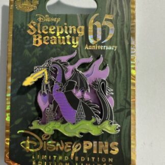 Maleficent Dragon Sleeping Beauty 65th Anniversary LE Disney Pin (B)
