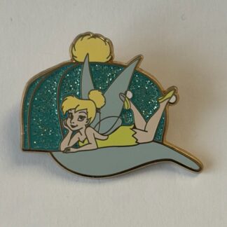 Marquee - Baseball Cap - Tinker Bell Glitter Peter Pan 2009 Disney Pin H9