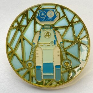 Marvel Loungefly Fantastic Four 4 First Steps Stained Glass Pin Herbie G2