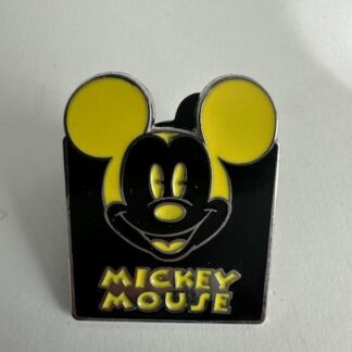 Mickey Expression - Mystery Pouch - Happy - Yellow 2012 Disney Pin E0