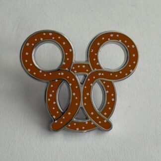 Mickey Mouse Pretzel - January - Stitch Attacks Snacks 2024 Disney Pin H1