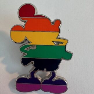 Mickey Mouse Silhouette Rainbow Disney Pin (B6)