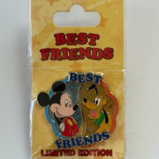 Mickey and Pluto - Best Friends - 2 Pin Set 2015 Disney Pin B