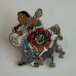 Miguel and Dante - Feliz Navidad - Coco - Merry Christmas 2019 Disney Pin H6