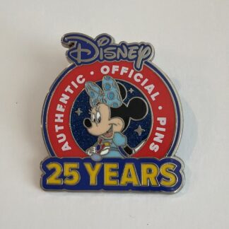 Minnie Mouse - 25 Years of Pin Trading Limited Release Disney Mystery Pin G7