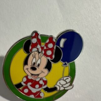 Minnie Mouse Balloon Disney Character Starter Set Pin (E5)