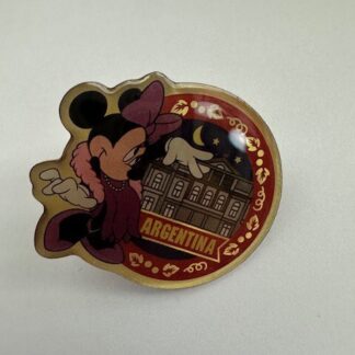 Morinaga Minnie Mouse Argentina Disney Pin (B3)