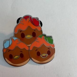 Munchlings 2 Mystery Huey Dewey Louie Pastry Puff Trio Disney Pin (C5)