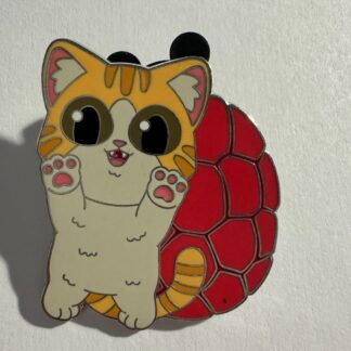 Orange and White FlerKitten - Standing Up - Red Egg - Marvels 2023 Disney Pin G1