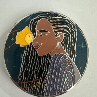 PALM Pink A La Mode Asha Star Expressions Wish Jumbo Disney Pin (B4)