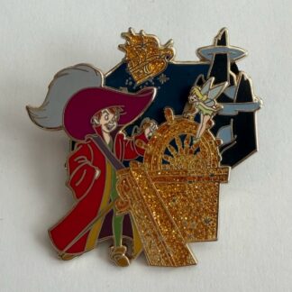 Peter Pan 65th Anniversary Peter Pan Tinker Bell Jolly Roger 2018 Disney Pin H6