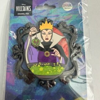 Pink A La Mode Disney Villains Evil Queen LE Cameo Pin (B)