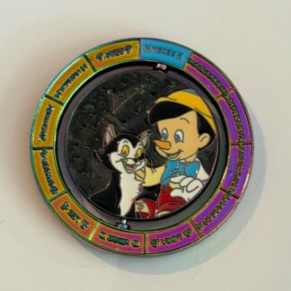 Pinocchio Figaro - Pisces - Zodiac - Magic in the Stars Cleo 2021 Disney Pin F2