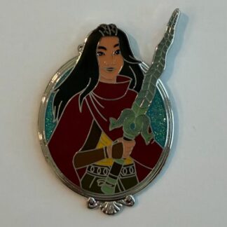 Raya with Whip Sword - Princess Portraits Series 2025 Disney Pin H6