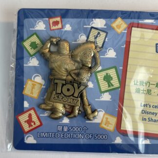 SDR Shanghai Toy Story Land Grand Opening 2018 Buzz Woody Disney Pin LE (B)
