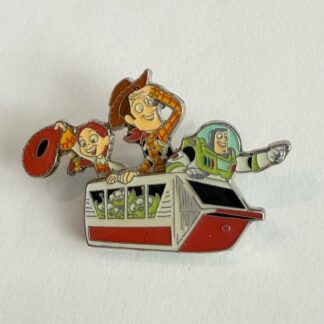 SDR Shanghai Toy Story Woody Buzz Sally Monorail Disney Pin LE 500 H6