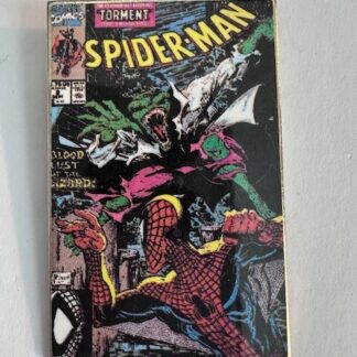 SPIDER-MAN #2 (Sept 1990) Todd McFarlane Torment Lizard Planet Pin (D2)
