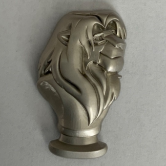 Simba Hall of Sculpted Busts Series Heroes vs Villains Disney Pin H2