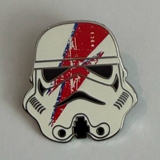 Star Wars Stormtrooper Helmets Mystery Bowie Lightning Bolt 2016 Disney Pin H7