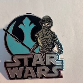 Star Wars The Force Awakens Rey Rebel Alliance Disney Pin (D3)