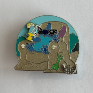 Stitch Sitting Sand Chair Pin Trading Nights 2025 Pivot Lemonade Disney Pin G7