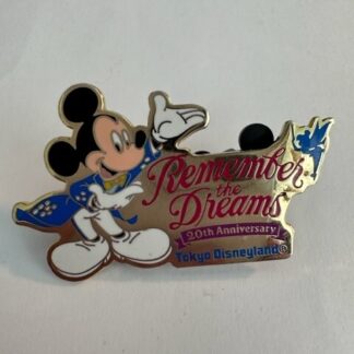 TDL Remember the Dreams 20th Anniversary Disney Pin 31742 (C5)