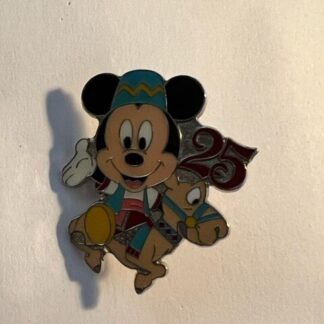 TDR TDS Mickey Mouse Caravan Carousel Game Prize 25th  Disney Pin  (B2)