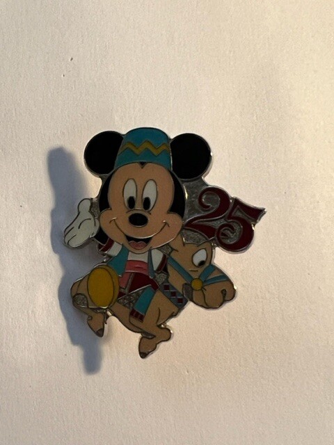 TDR TDS Mickey Mouse Caravan Carousel Game Prize 25th Disney Pin (B2)