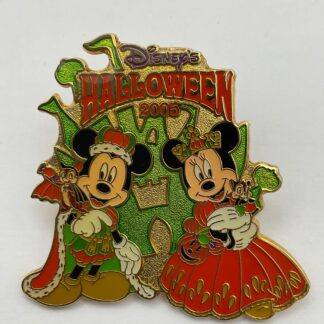 TDR Tokyo Mickey Minnie Chip Dale Halloween 2005 Disney Pin G6