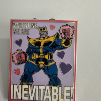 Thanks Valentine We Are Inevitable Valentines Assemble Marvel Disney Pin  (B4)