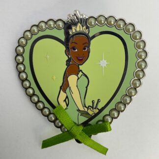 Tiana Princess And The Frog BoxLunch Heart Pin Pearl Border Ribbon H4
