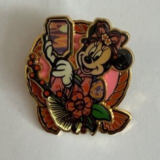 Tokyo Disney Resort Pin Happy New Year 2003 Minnie KIMONO Disney Pin E1