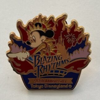 Tokyo Disney Resort Pin TDL 20th Anniversary Blazing Rhythms Mickey TDR (D0)