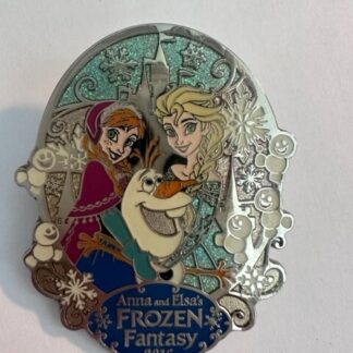 Tokyo Disneyland 2016 Anna and Elsa’s Frozen Fantasy Pin With Olaf (C3)