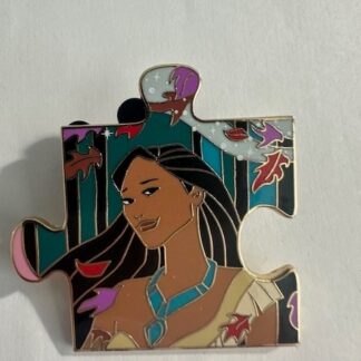 UK Pocahontas LE 270 Princess Character Connection Puzzle Mystery Disney Pin D9